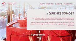 Desktop Screenshot of consultoriaenseguros.com.mx