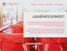 Tablet Screenshot of consultoriaenseguros.com.mx